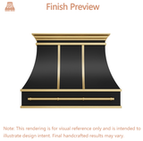 USA Custom Kitchen Hood URHS-197-Custom Link for Sheldon