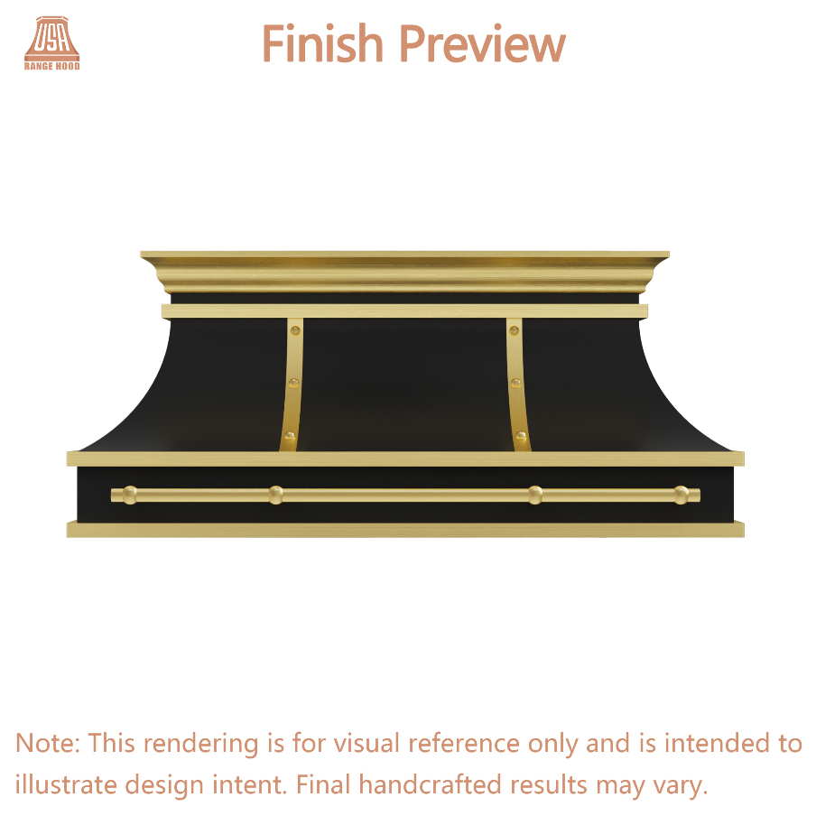 USA Custom Range Hood-URHS-197-Custom Link for Melanie